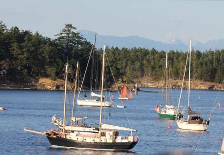 Sundown at Silva Bay